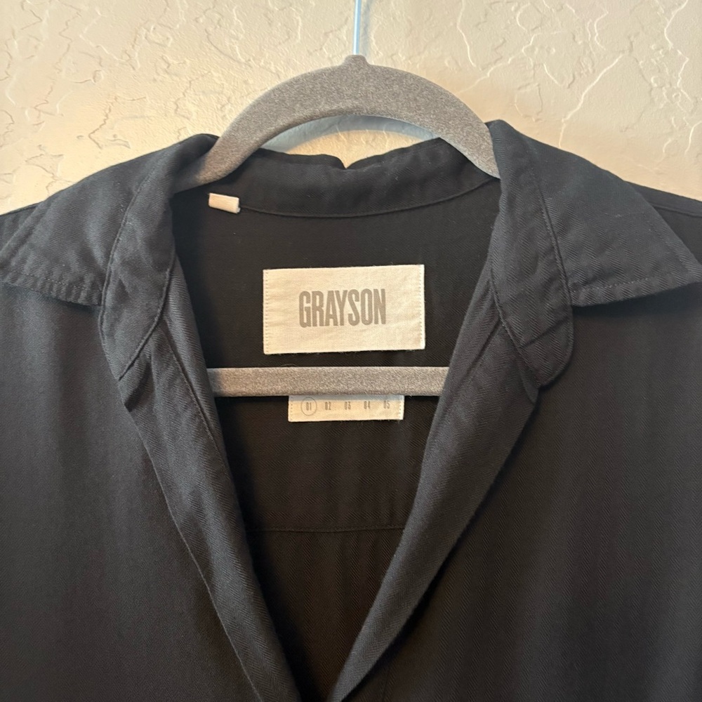 Frank & Eileen Grayson the Changemaker dress in black liquid lyocell size 01 XS - Picture 5 of 16